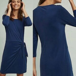 Dolan Left Coast Sanibel Stretch Dress Women's Sz Large Blue